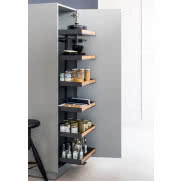 PLENO Standard Fioro 1900/ 600/ 6/ antracyt - wyjeżdżany magazyn na suche produkty