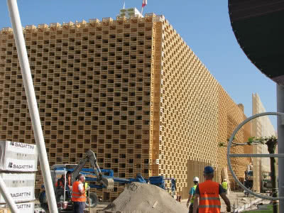Polski Pawilon EXPO 2015 w Mediolanie klejony przy pomocy Soudaseal 270 HS Polski Pawilon EXPO 2015 w Mediolanie klejony przy pomocy Soudaseal 270 HS