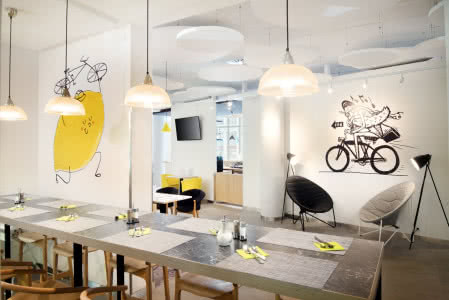 Storytelling pracowni Tremend w hotelu Ibis Style Budapeszt City.