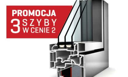 3 szyby w cenie 2 - promocja firmy Internorm