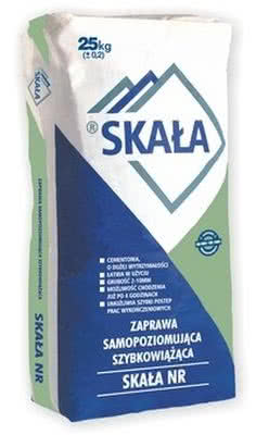 SKAŁA NR - zaprawa samopoziomująca szybkotwardniejąca