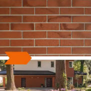 Płytki elewacyjne Brickoflex: CUPRINA