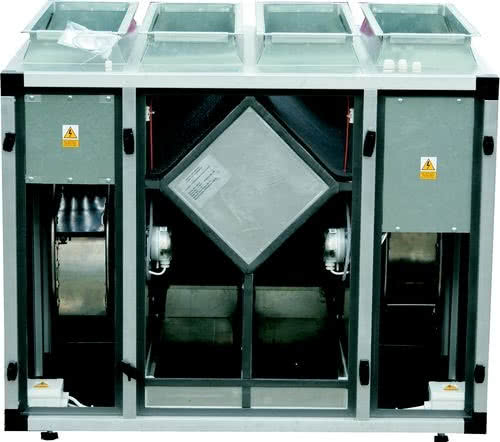 Rekuperator EkoZefir Rk-2000-UP z nagrzewnicą elektryczną
