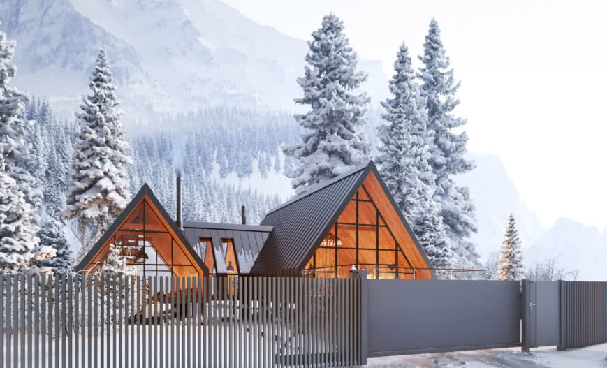 Czy norweska architektura potrzebuje ogrodzeń? 