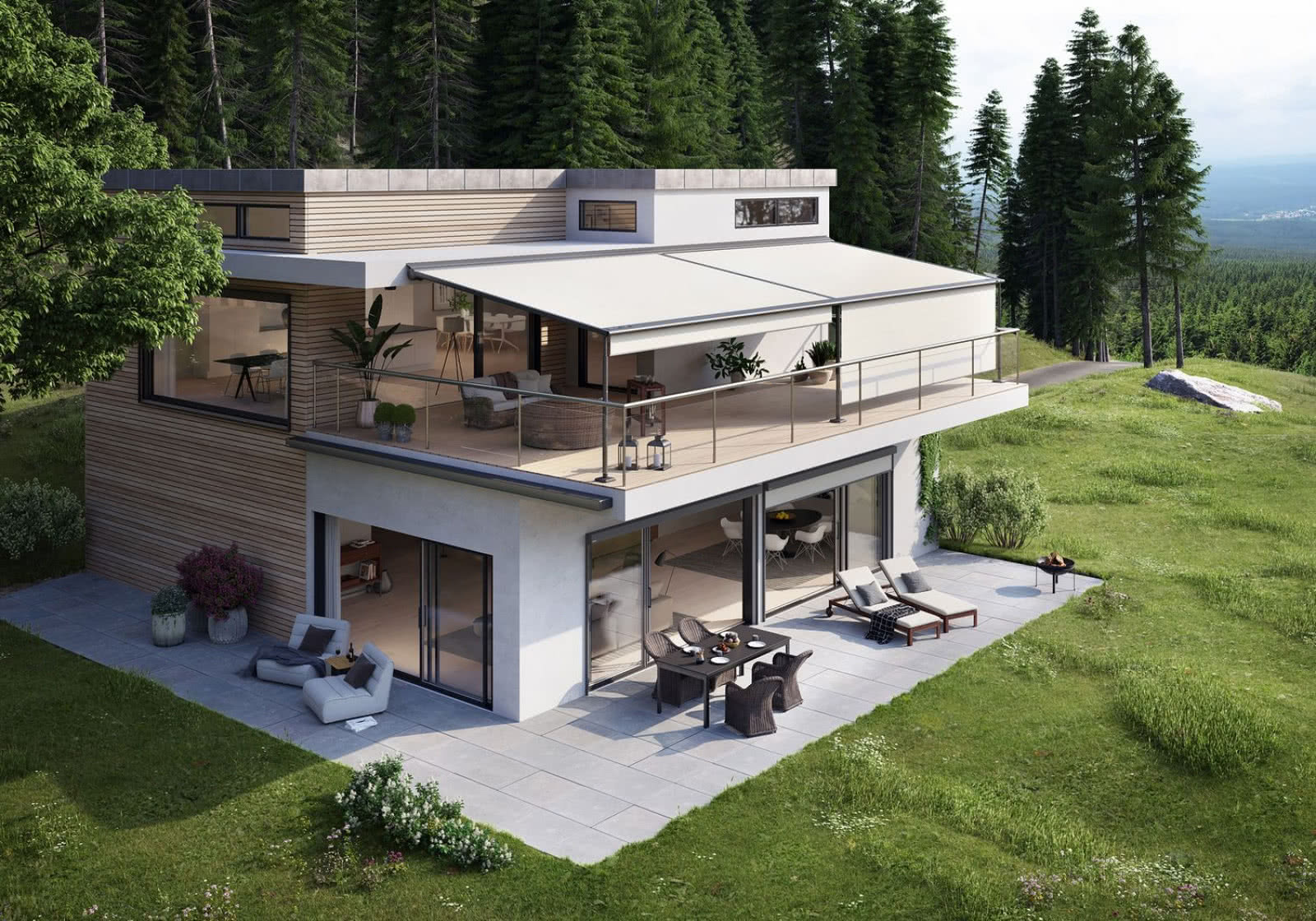 PERGOLA markilux - pełna ochrona przed słońcem, wiatrem i deszczem