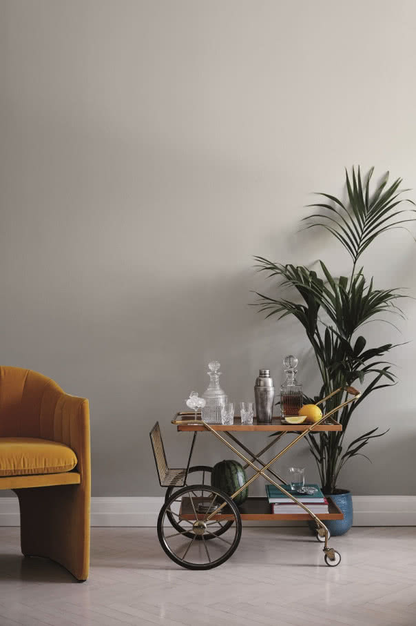 olory późnej jesieni w pomieszczeniu utrzymanym w stylu retro