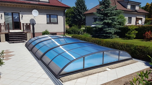 ZADASZENIE BASENU AZURE FLAT