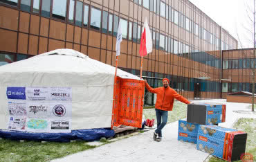 Styropian Termo Organiki ocieplił oryginalną konstrukcję