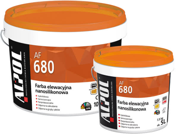 Farba elewacyjna nanosilikonowa AF 680