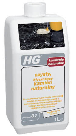 Preparaty do konserwacji kamienia naturalnego: HG czysty błyszczący kamień naturalny, fot. HG Polska Preparaty do konserwacji kamienia naturalnego: HG czysty błyszczący kamień naturalny, fot. HG Polska