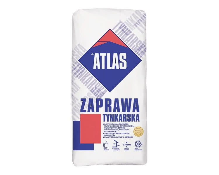 Zaprawa tynkarska do tworzenia tynku dwuwarstwowego Zaprawa tynkarska do tworzenia tynku dwuwarstwowego