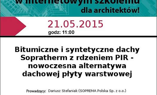 Bitumiczne i syntetyczne dachy Sopratherm z rdzeniem PIR - nowoczesna alternatywa dachowej płyty warstwowej