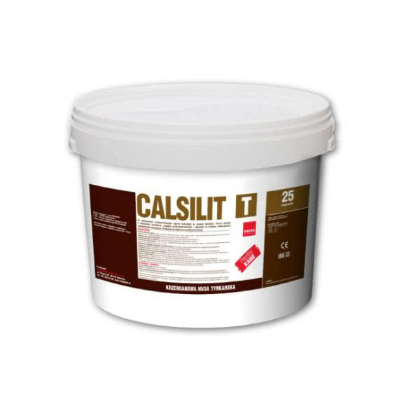 CALSILIT T - krzemianowa (silikatowa) masa tynkarska