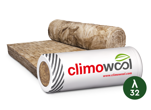 Mineralna wełna szklana climowool KF32