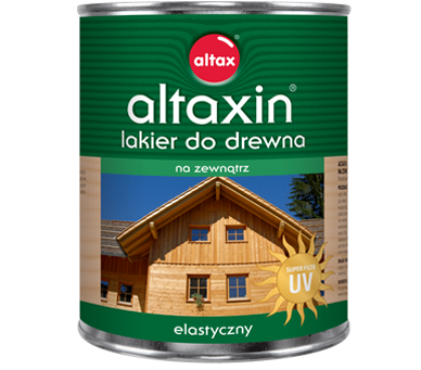 Altaxin lakier do drewna na zewnątrz z filtrem UV