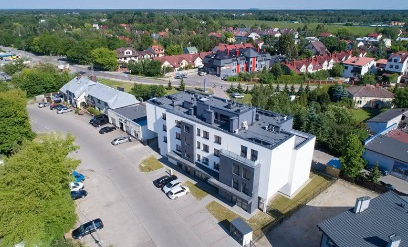 System KABE THERM SM na budynku biurowym w Warszawie
